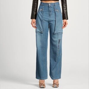 Isabel Marant Juliette Denim Cargo Pants